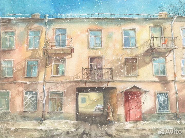 Акварель Мастер-класс Уроки живописи