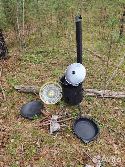 Казан чугунный