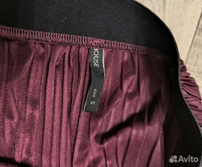 Юбка миди плиссе house, s