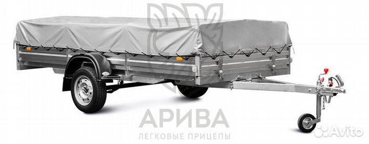 Прицеп 17.022 самосвал с тентом 50 см. Для работы