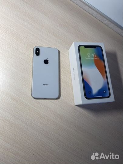 iPhone X Silver 256gb