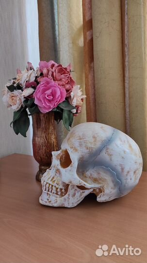 Череп статуэтка копилка