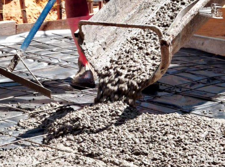 Бетон подача лентой