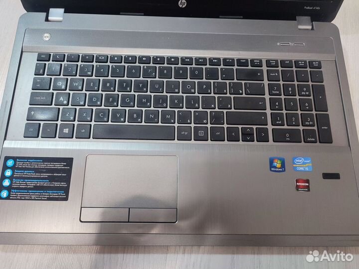 Продам ноутбук HP ProBook 4740s