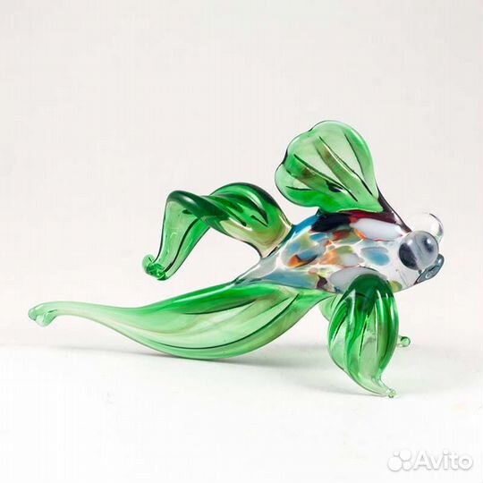 Стеклянные фигурки животных коллекция 15 штук