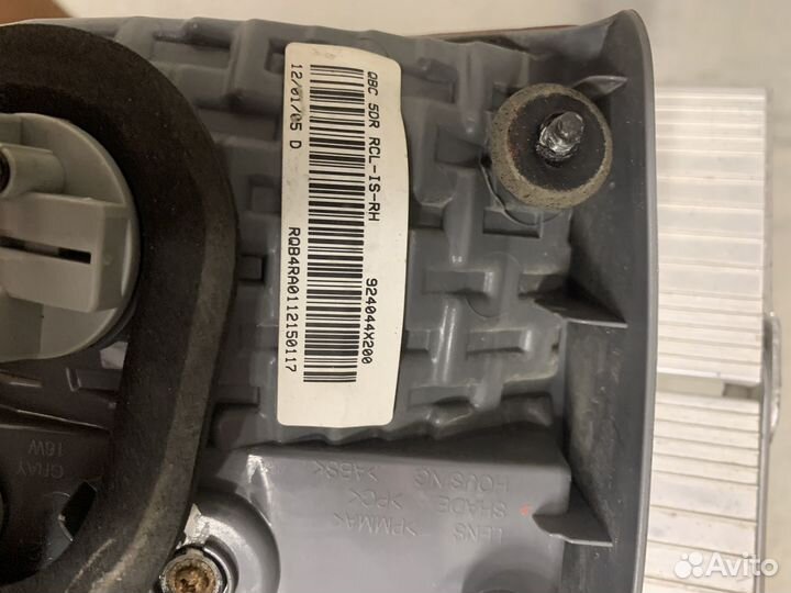 Фонарь задний правый kia rio 3 хэтчбек