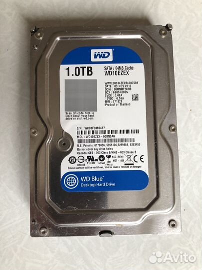 HDD 1Tb WD Blue в идеале