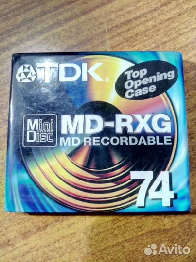 Минидиск TDK MD-RXG74EB