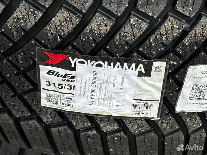 Yokohama BluEarth Winter V906 275/35 R23 и 315/30 R23