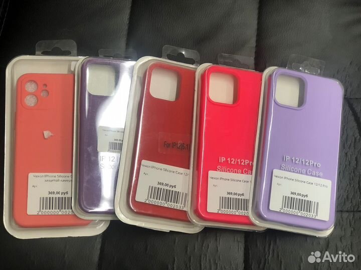 Чехол iPhone Silicone Case 12/12 Pro