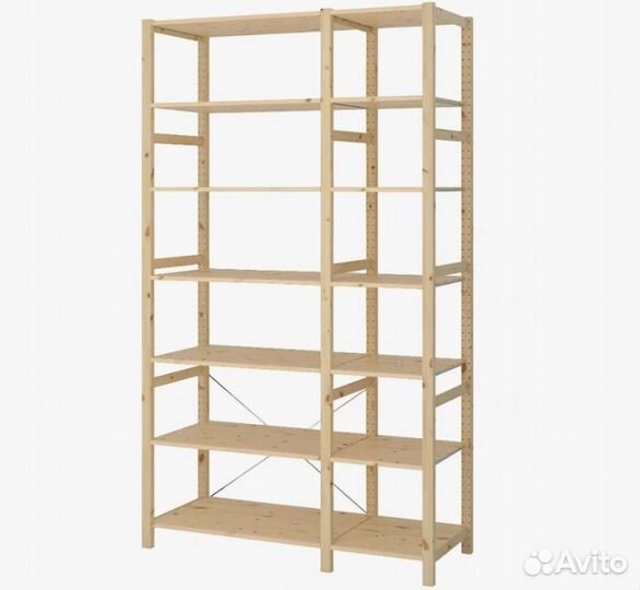 Стеллаж IKEA ивар