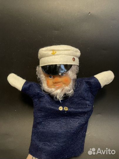 Игрушка на руку моряк гдр СССР