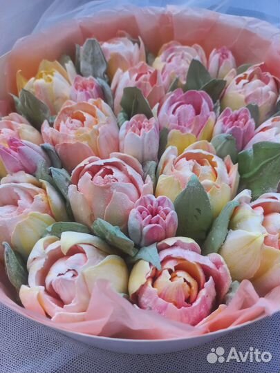 Зефирные коробочки и букеты