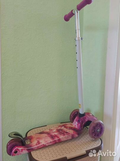 Самокат детский трехколесный