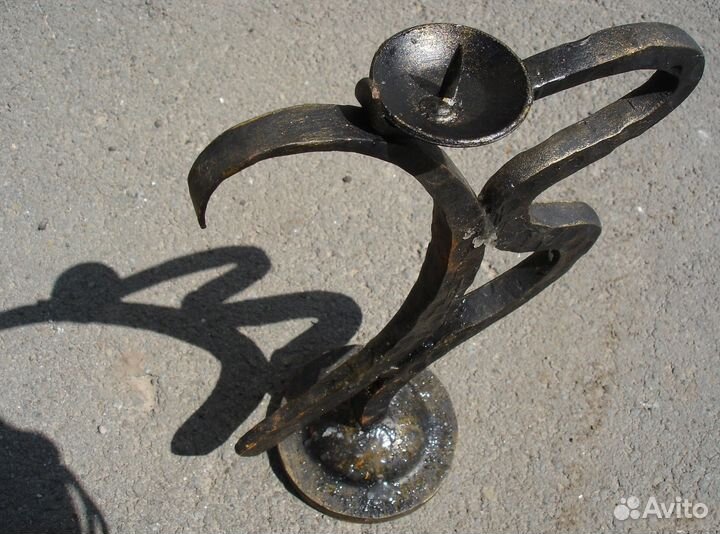 Канделябр кованый, 32 см