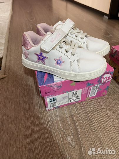 Кеды для девочки