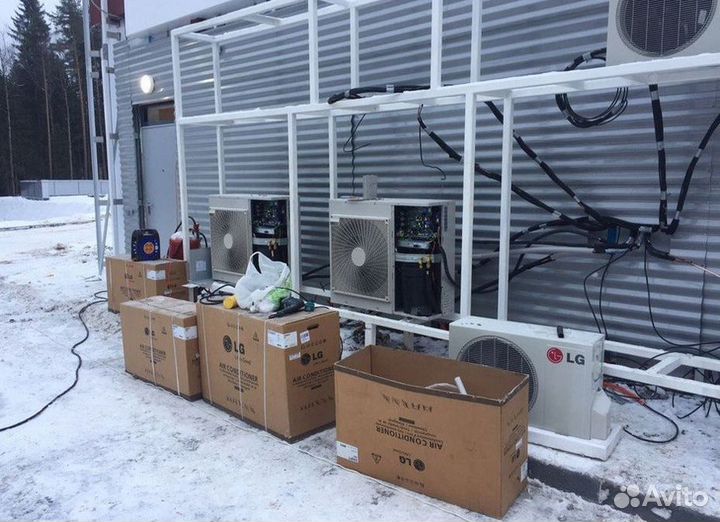 Кондиционеры с монтажом