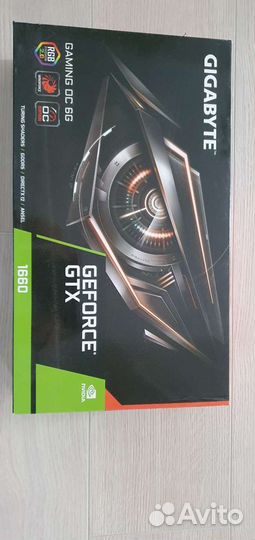 Видеокарта gigabyte 1660