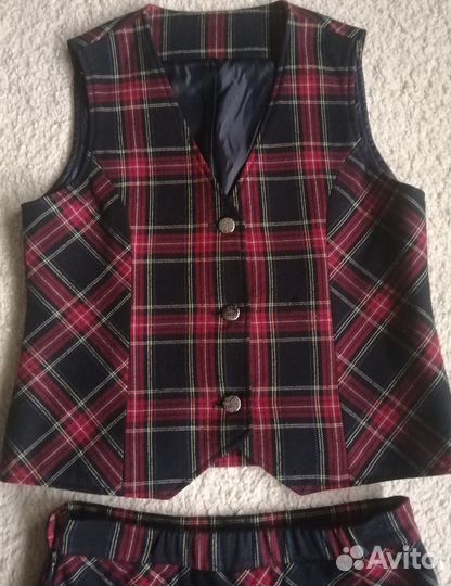 Костюм школьный на рост 116-146см