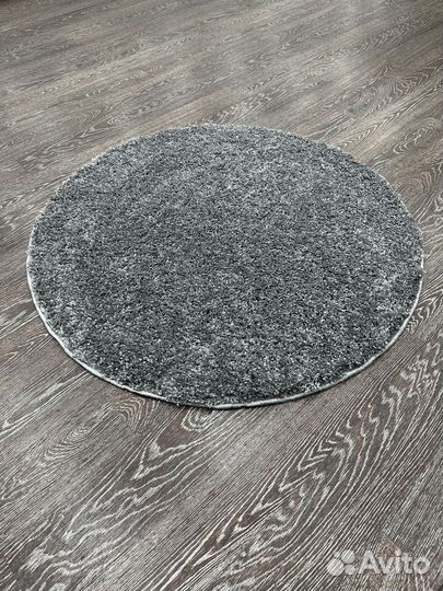 Ковер Шагги 1х1м - кофейный и серый