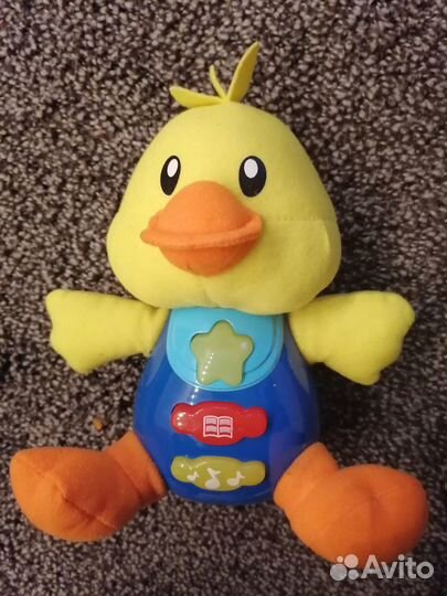 Утенок музыкальная игрушка