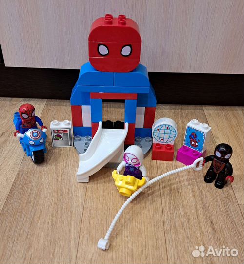 Lego duplo супергерои, стройплощадка