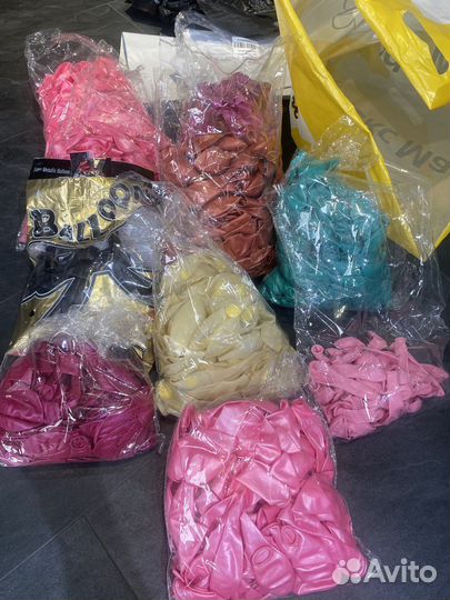 Воздушные шарики много