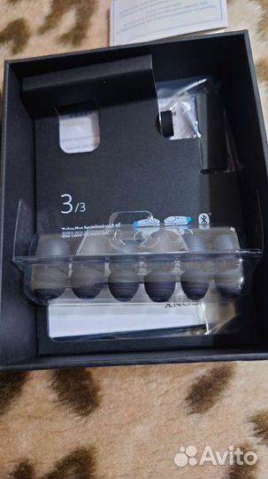 Беспроводные наушники Sony WF-1000XM3 Black