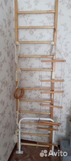 Детская шведская стенка деревянная