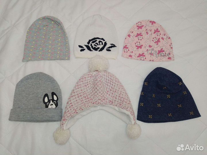 Шапка для девочки р.52-54