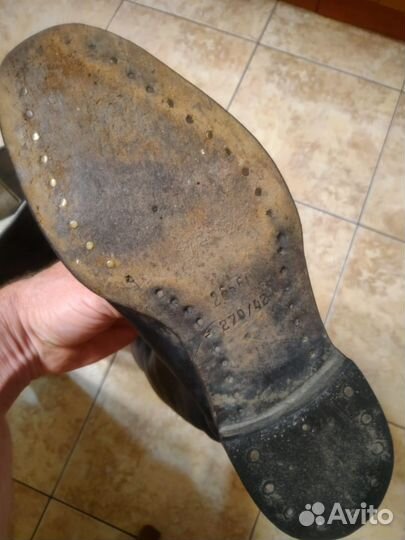 Сапоги офицерские хромовые