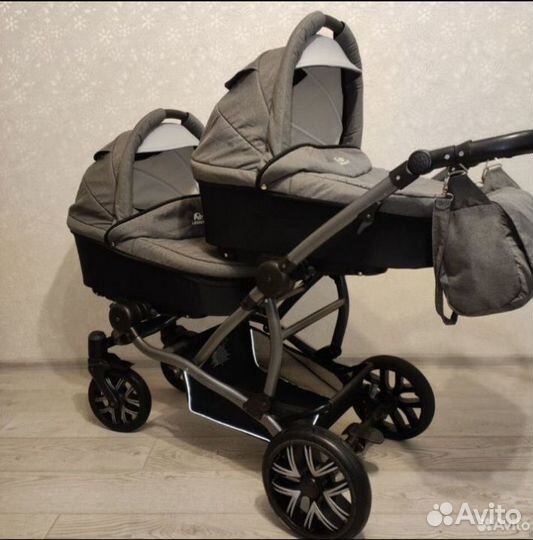 Коляска для двойни 2в1 в хорошем состоянии
