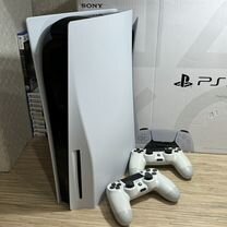 Sony PlayStation 5 (PS5) + 2Джостика + 550Игр