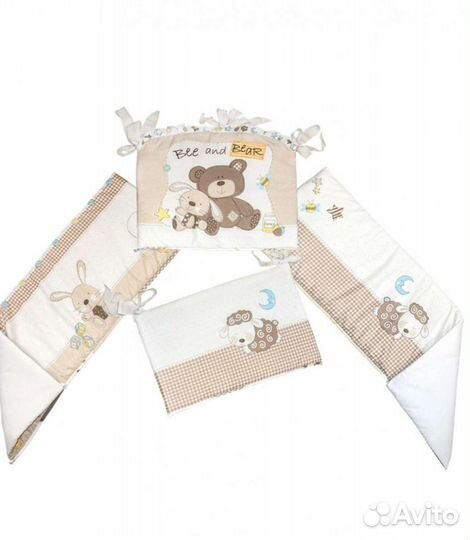 Бортики в детскую кроватку