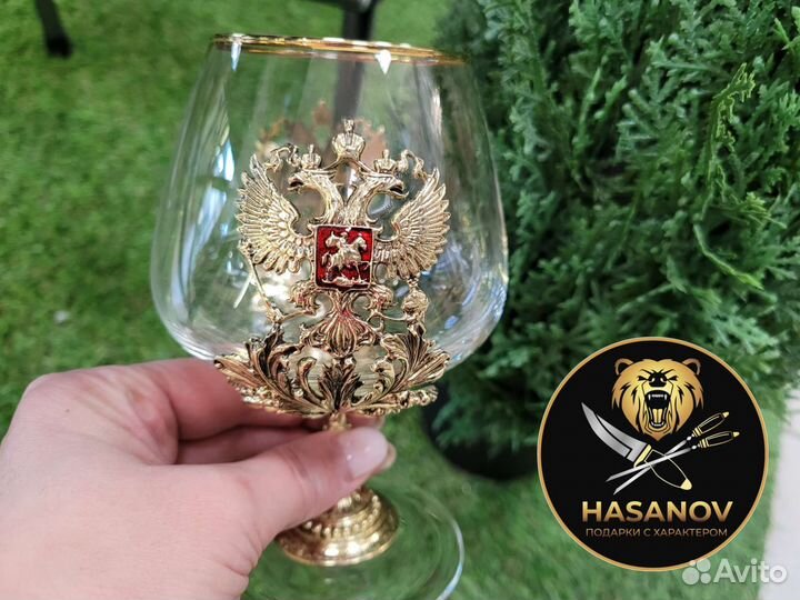 Набор подарочный бокалы для коньяка Россия