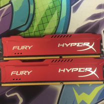 Продам 2 плашки hyper X по 4 гб