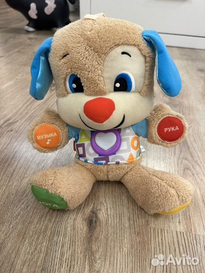 Игрушки Fisher price смейся и учись большой щенок