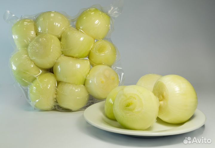 Лук очищенный