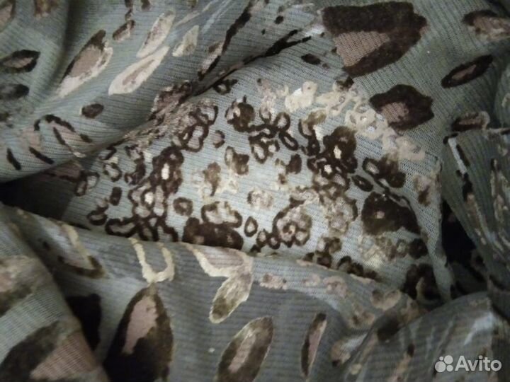 Панбархат натуральный и шелк натурал отрез ткани