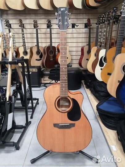 Электроакустическая гитара JET jgae-255 OP