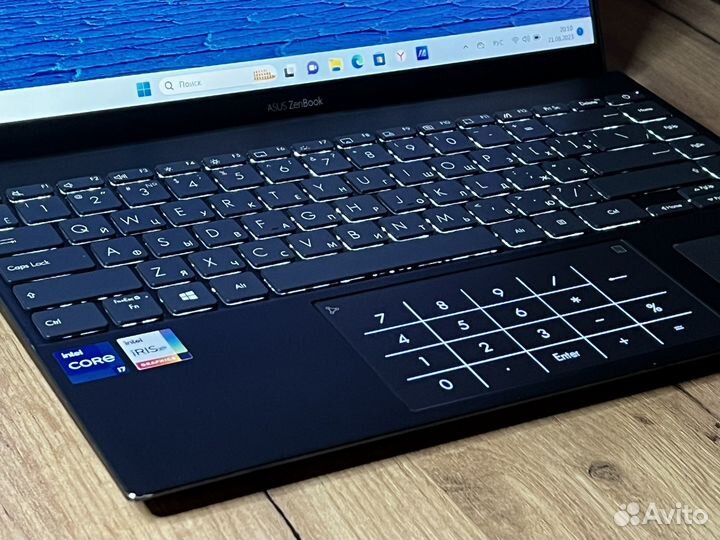 Мощный Asus ZenBook i7-1165G7/ 16GB/ IPS/ 512 SSD