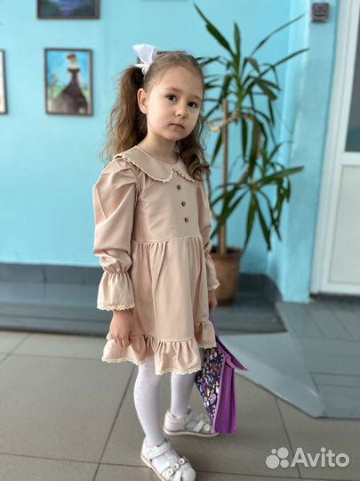 Платье для девочки винтажное ретро