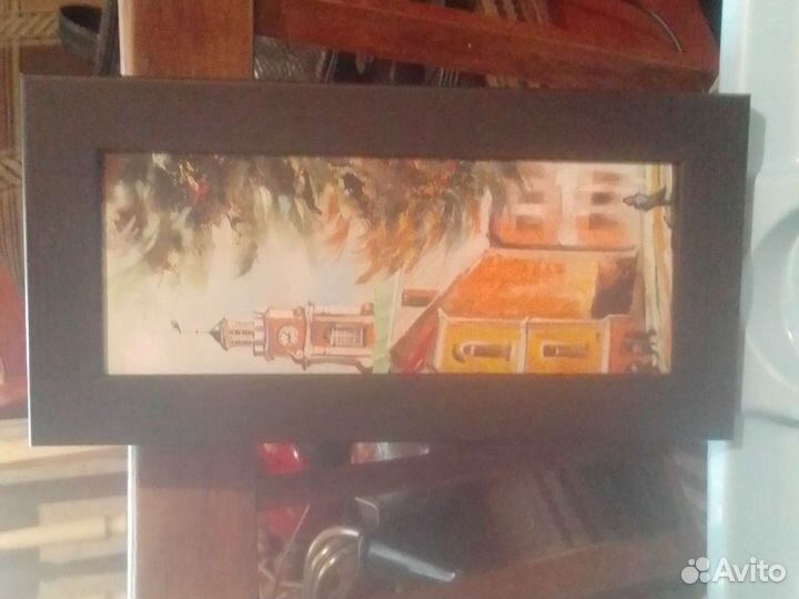 Ключница настенная из дерева 30*15