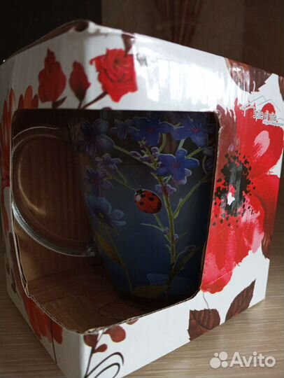 Новая кружка в упаковке