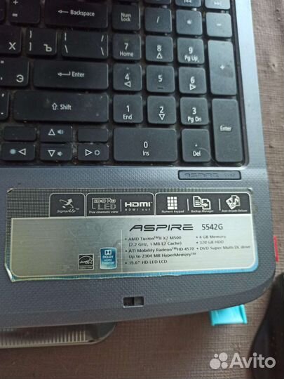 Acer aspire 5542g