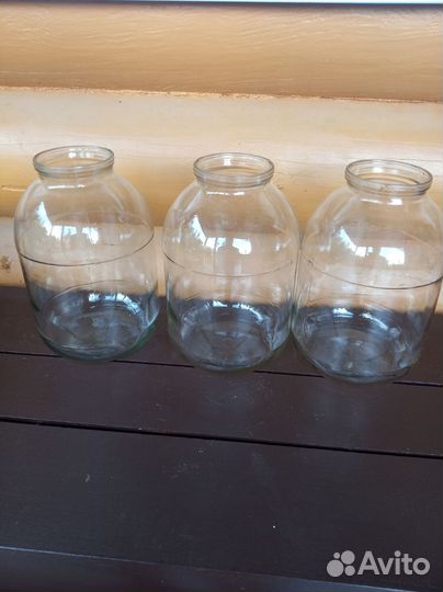 Стеклянная банка 3л под закатку
