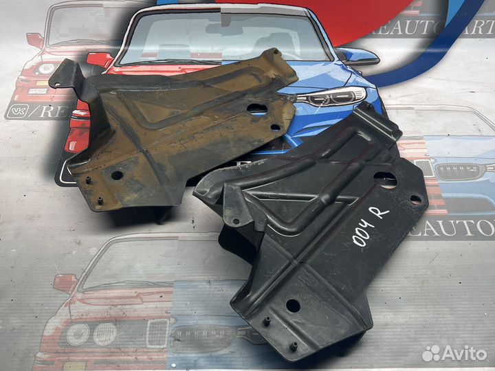 Защита днища правая брызговик BMW