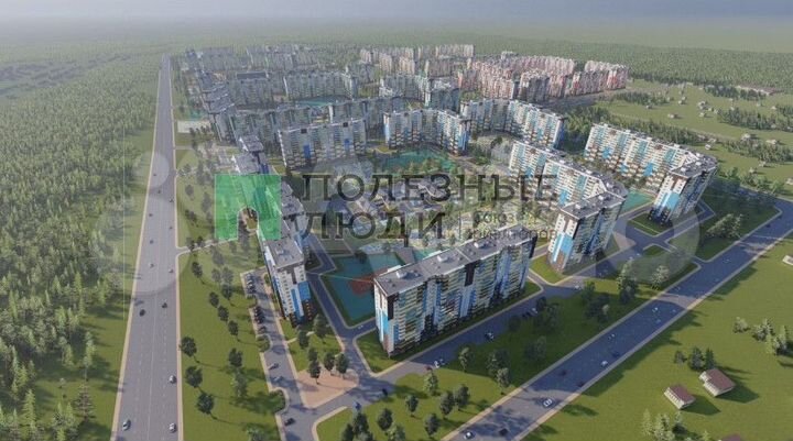 2-к. квартира, 61,2 м², 1/16 эт.