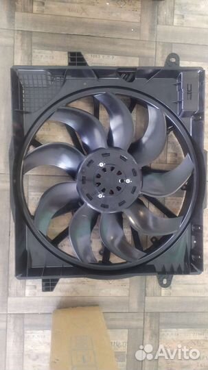 Электрический вентилятор радиатора jeep wrangler