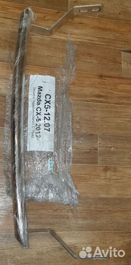 Защита переднего бампера mazda сх 5